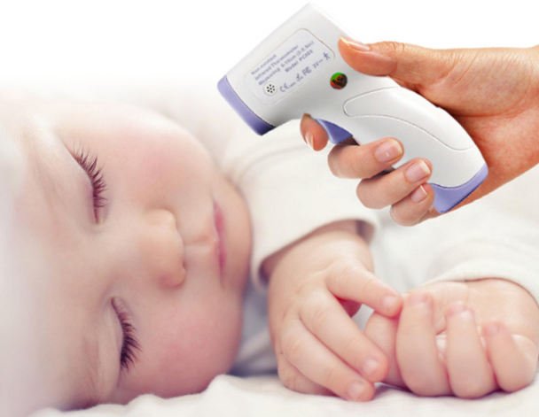 The New type of human thermometer electronic body temperature gun body temperature meter forehead temperature gun