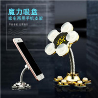 On-board air outlet thermometer electronic clock time LED digital display temperature and back luminous