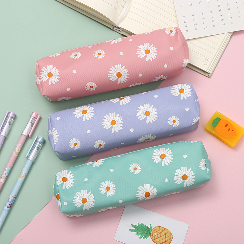 Little Daisy Pencil Case Fresh Primary and Secondary School Student Prize Stationery Storage Bag Simple Zipper Girl Pencil Stationery Pencil Case Little Daisy Pencil Case Fresh Primary and Secondary School Student Prize Stationery Storage Bag Simple Zipper Girl Pencil Stationery Pencil Case