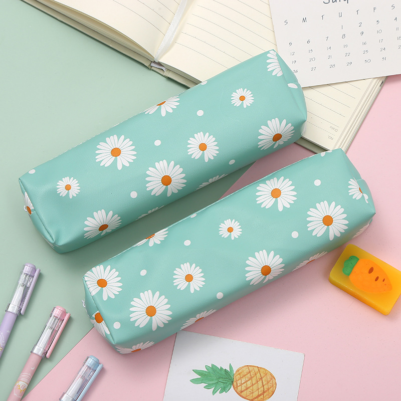 Little Daisy Pencil Case Fresh Primary and Secondary School Student Prize Stationery Storage Bag Simple Zipper Girl Pencil Stationery Pencil Case Little Daisy Pencil Case Fresh Primary and Secondary School Student Prize Stationery Storage Bag Simple Zipper Girl Pencil Stationery Pencil Case