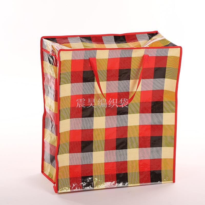 Factory direct PP woven bag duffel bag storage bag woven flower bag custom PP woven bag