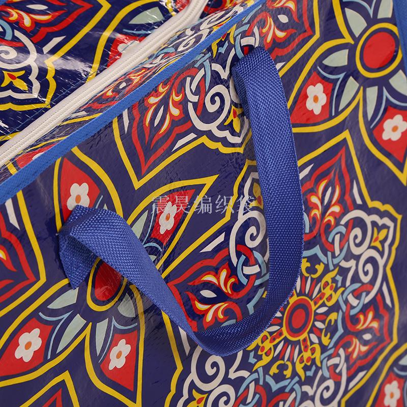 Factory direct PP woven bag duffel bag storage bag woven flower bag custom PP woven bag