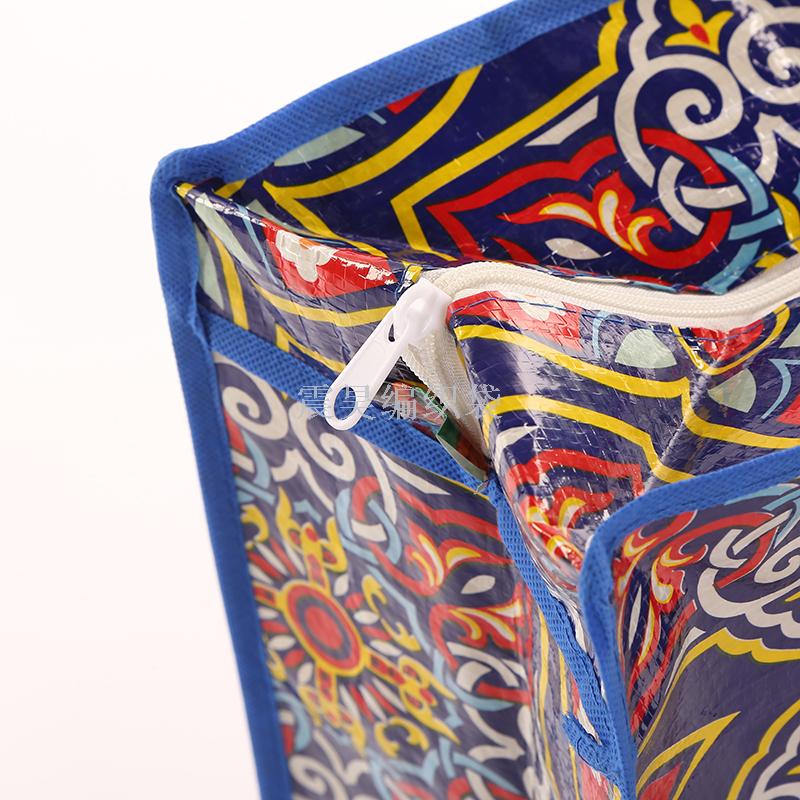 Factory direct PP woven bag duffel bag storage bag woven flower bag custom PP woven bag