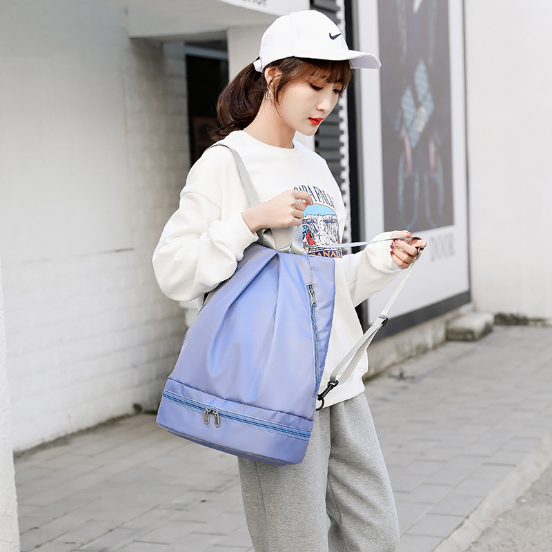 Foreign Trade Wholesale New Dry Wet Separation Swim Bag Independent Shoe Pouch Gym Bag Women&#039;s Beach Storage Bag One Piece Dropshipping