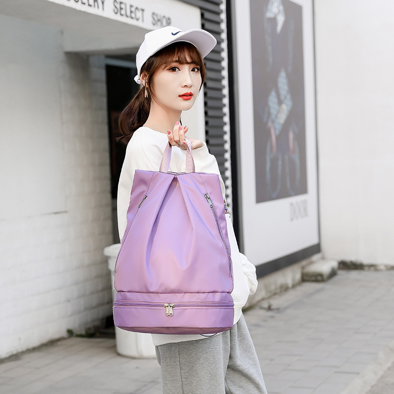 Foreign Trade Wholesale New Dry Wet Separation Swim Bag Independent Shoe Pouch Gym Bag Women&#039;s Beach Storage Bag One Piece Dropshipping