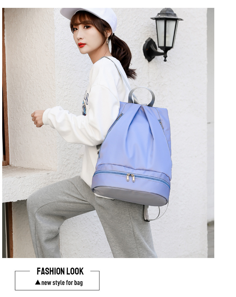 Foreign Trade Wholesale New Dry Wet Separation Swim Bag Independent Shoe Pouch Gym Bag Women's Beach Storage Bag One Piece Dropshipping Foreign Trade Wholesale New Dry Wet Separation Swim Bag Independent Shoe Pouch Gym Bag Women's Beach Storage Bag One Piece Dropshipping