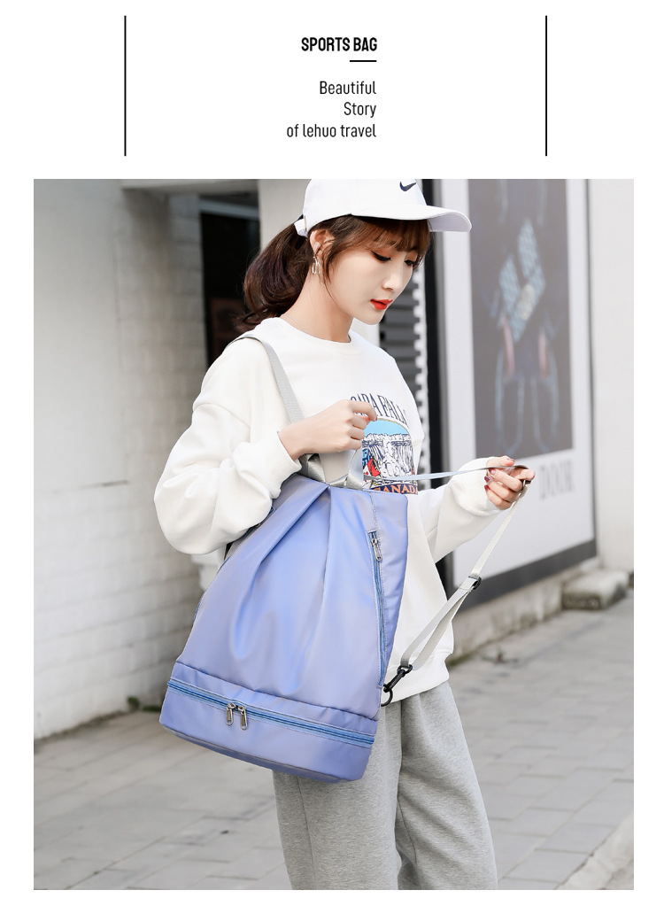 Foreign Trade Wholesale New Dry Wet Separation Swim Bag Independent Shoe Pouch Gym Bag Women's Beach Storage Bag One Piece Dropshipping Foreign Trade Wholesale New Dry Wet Separation Swim Bag Independent Shoe Pouch Gym Bag Women's Beach Storage Bag One Piece Dropshipping