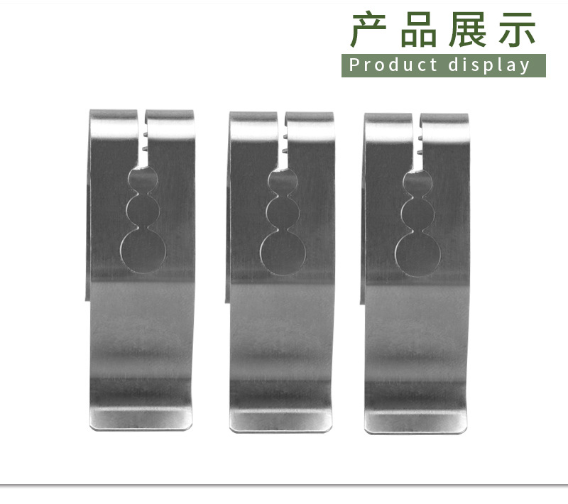 3-Hole Barbecue Probe Clip Household Food Thermometer Porous Temperature Clamp Kitchen BBQ Grill Rack Probe Anchor Clip