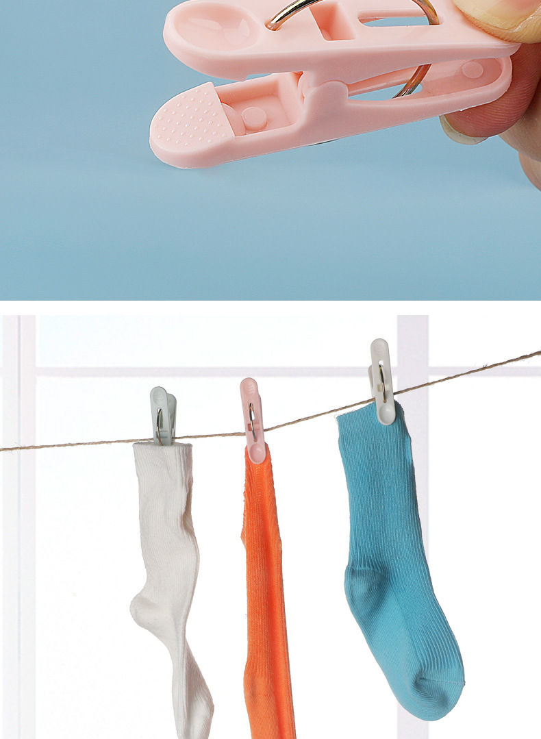 FourColor Plastic Clothes Pin Clothes PantyHose Small Clip Drying Underwear Small Clip Mixed Color 50 Pack FourColor Plastic Clothes Pin Clothes PantyHose Small Clip Drying Underwear Small Clip Mixed Color 50 Pack