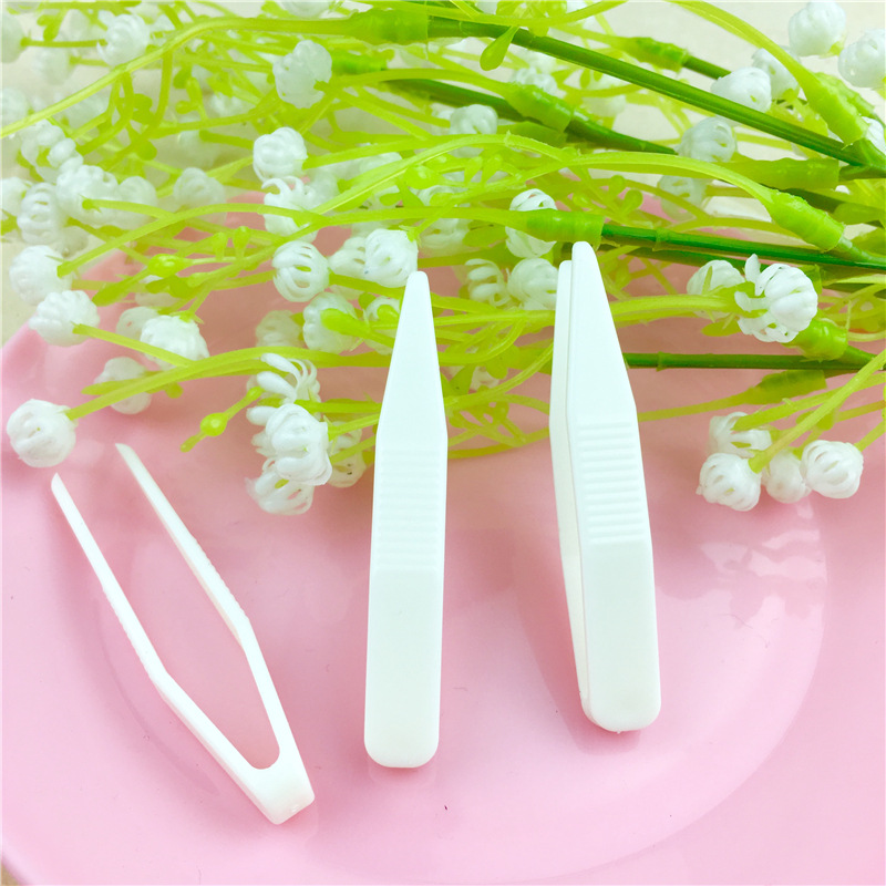 G071 Lace Double Eyelid Stickers Tweezers Mask Clip Beauty Clip Plastic Tweezers Double Eyelid Stickers Tweezers