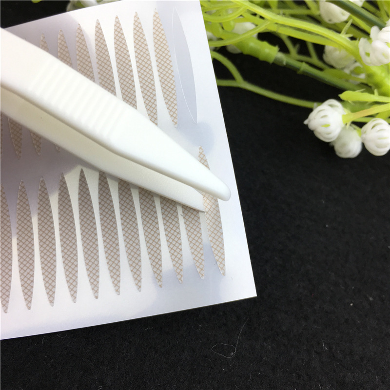 G071 Lace Double Eyelid Stickers Tweezers Mask Clip Beauty Clip Plastic Tweezers Double Eyelid Stickers Tweezers