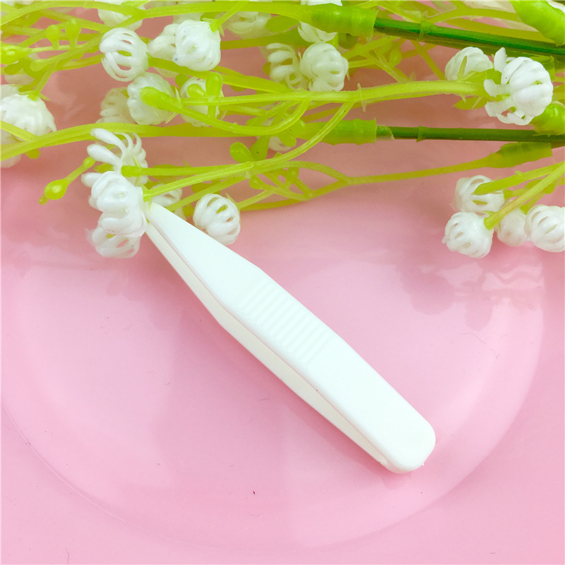 G071 Lace Double Eyelid Stickers Tweezers Mask Clip Beauty Clip Plastic Tweezers Double Eyelid Stickers Tweezers