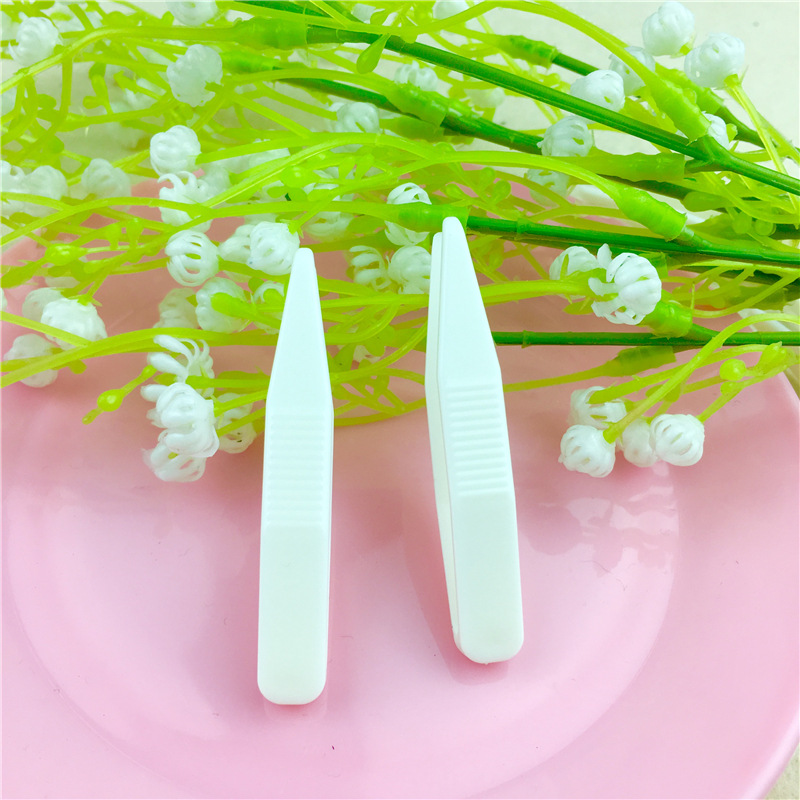 G071 Lace Double Eyelid Stickers Tweezers Mask Clip Beauty Clip Plastic Tweezers Double Eyelid Stickers Tweezers