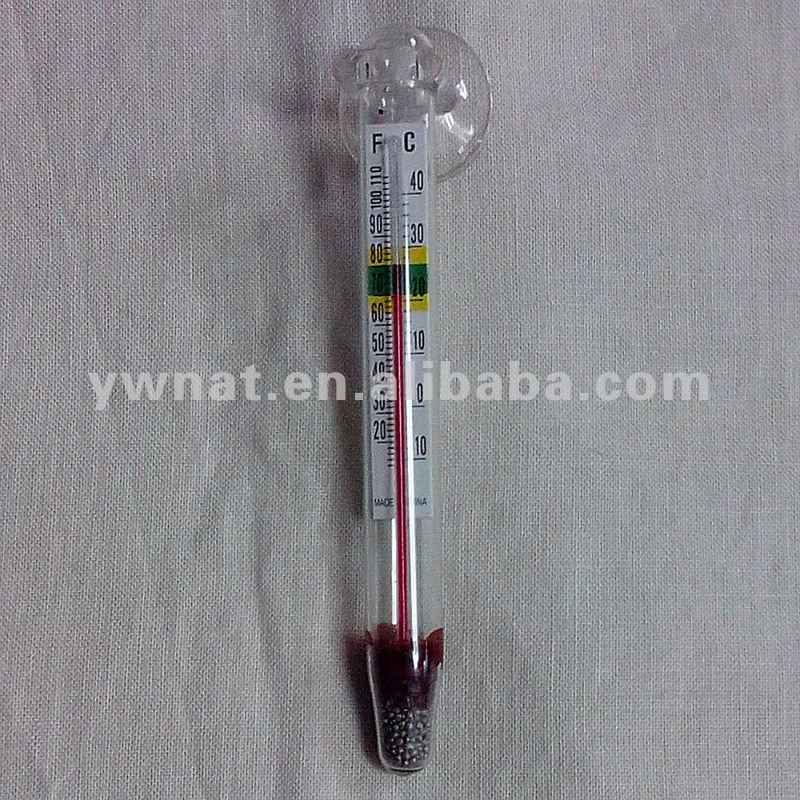 hot selling Factory under water fish tank glass Thermometer for aquarium with Sucker
