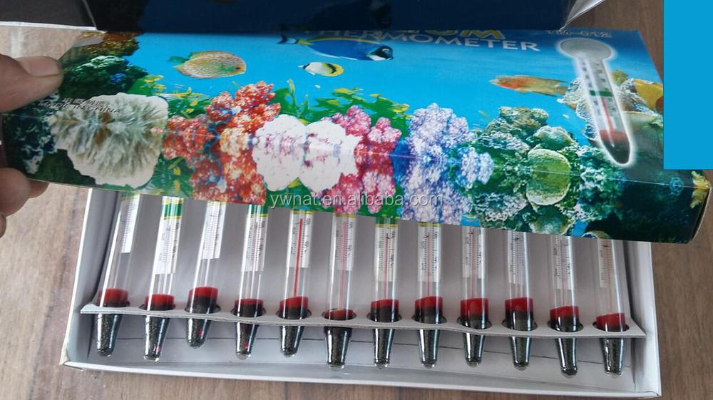 hot selling Factory under water fish tank glass Thermometer for aquarium with Sucker