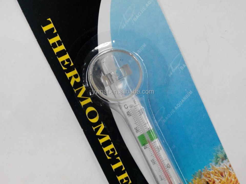 hot selling Factory under water fish tank glass Thermometer for aquarium with Sucker
