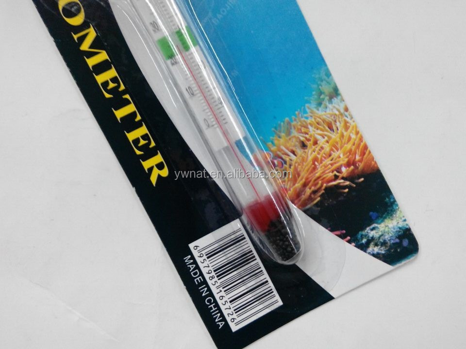 hot selling Factory under water fish tank glass Thermometer for aquarium with Sucker