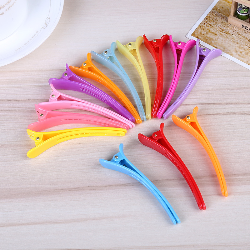 Headdress Plastic Alligator Clip Candy Color Hair Clip Hairdressing Duckbill Clip Making Translucent Duckbill Clip Whole Headdress Plastic Alligator Clip Candy Color Hair Clip Hairdressing Duckbill Clip Making Translucent Duckbill Clip Whole