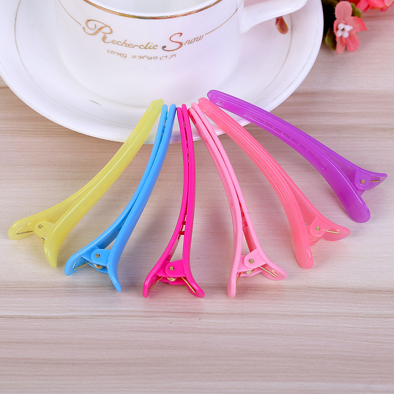 Headdress Plastic Alligator Clip Candy Color Hair Clip Hairdressing Duckbill Clip Making Translucent Duckbill Clip Whole Headdress Plastic Alligator Clip Candy Color Hair Clip Hairdressing Duckbill Clip Making Translucent Duckbill Clip Whole