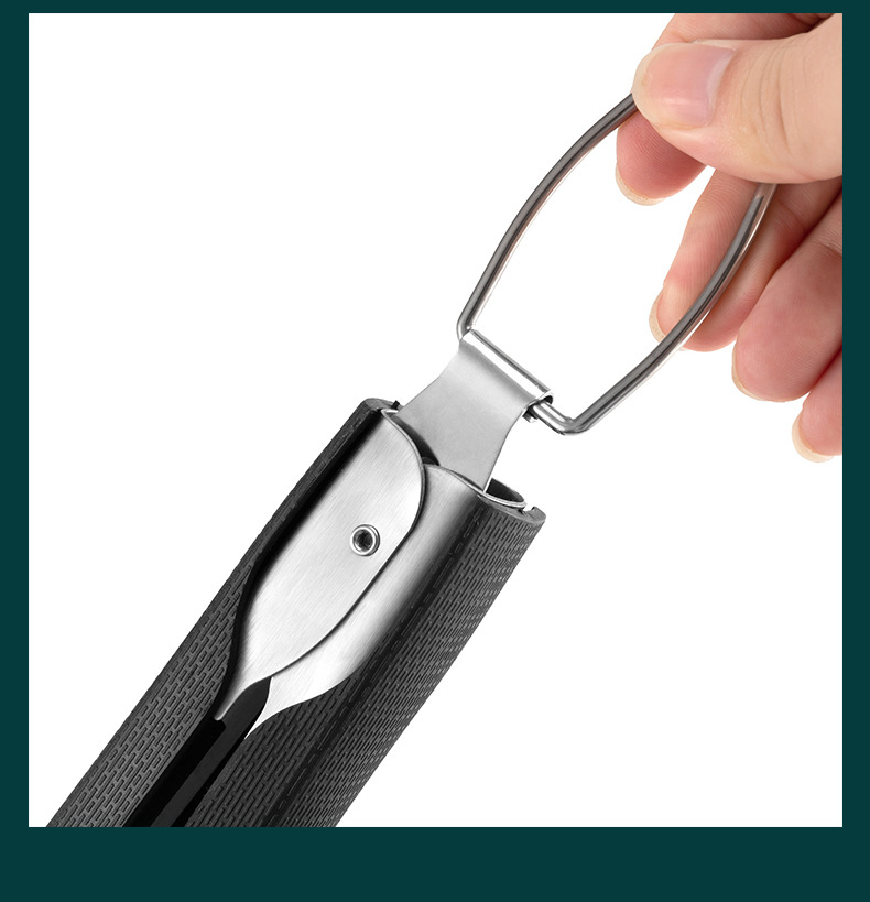 BBQ Plastic Handle Stainless Steel Combination Barbecue Fork Shovel Clip ThreePiece Set Accessories Barbecue Tools