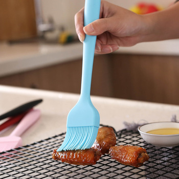 BBQ Plastic Handle Stainless Steel Combination Barbecue Fork Shovel Clip ThreePiece Set Accessories Barbecue Tools