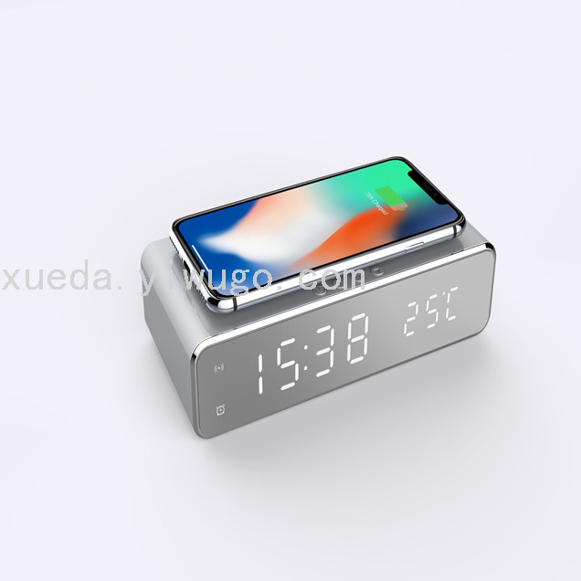 Multifunctional Wireless Charger Alarm Clock, Clock, Thermometer Wireless Charger Desktop Wireless Charger Multifunctional Wireless Charger Alarm Clock, Clock, Thermometer Wireless Charger Desktop Wireless Charger