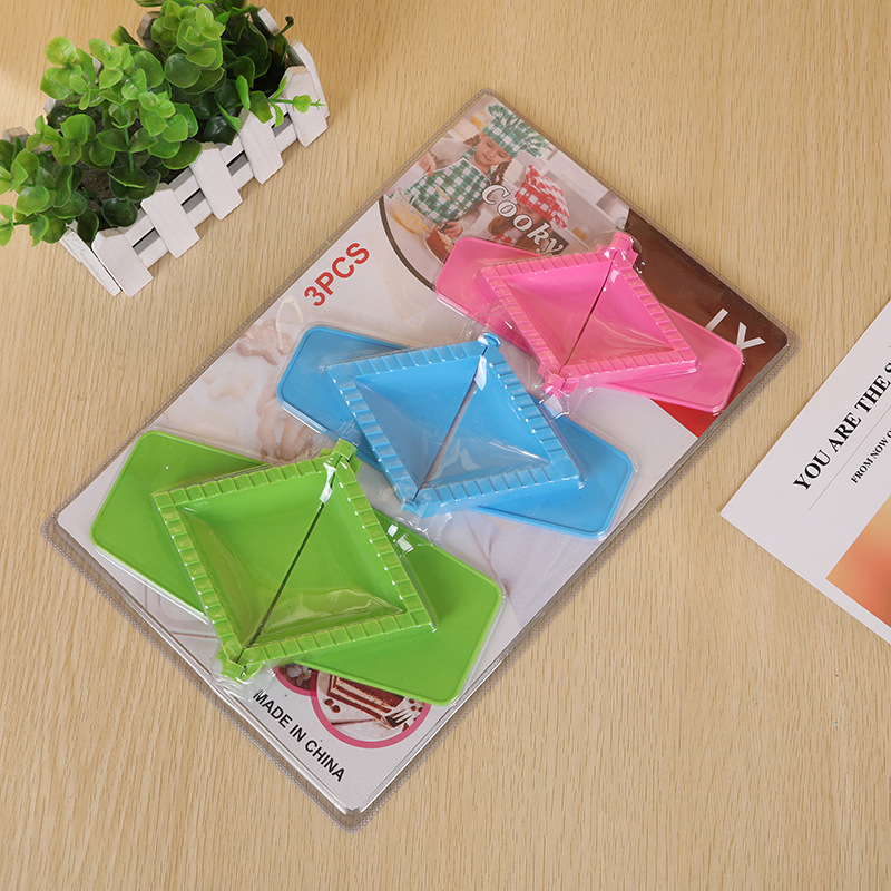 Square Kitchen Household Plastic Dumpling Making Artifact Creative Shape Manual Pinch Dumplings Clip Dumpling Mold