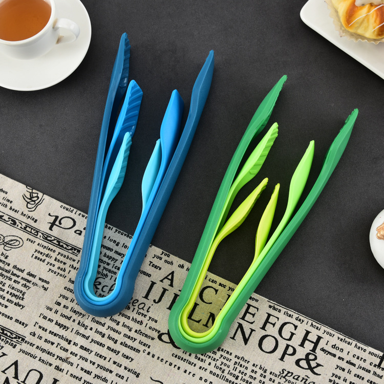 Cross-Border Steak Tong Food Clip Plastic Kitchen Tools Plastic TV Products Pp Plastic Tongs Bread Clip