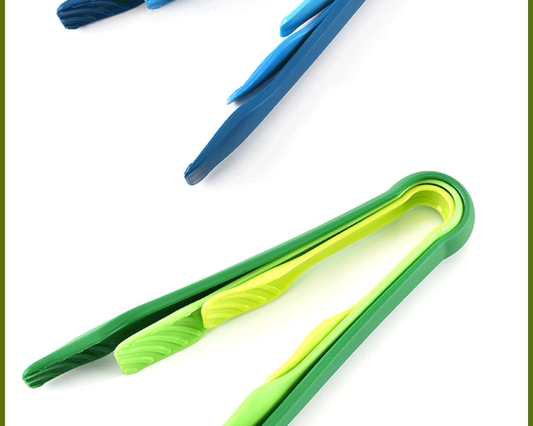 Cross-Border Steak Tong Food Clip Plastic Kitchen Tools Plastic TV Products Pp Plastic Tongs Bread Clip