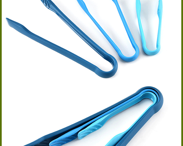 Cross-Border Steak Tong Food Clip Plastic Kitchen Tools Plastic TV Products Pp Plastic Tongs Bread Clip