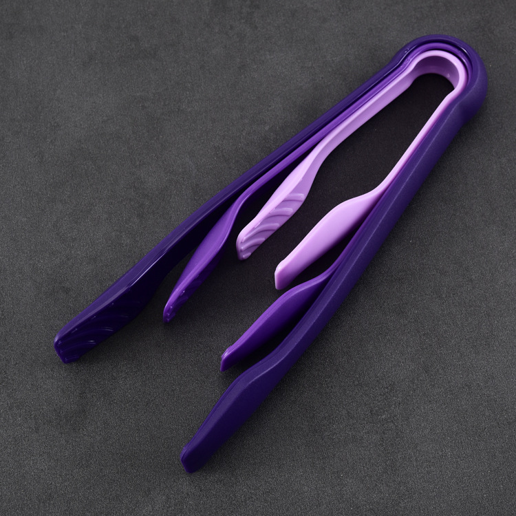 Cross-Border Steak Tong Food Clip Plastic Kitchen Tools Plastic TV Products Pp Plastic Tongs Bread Clip
