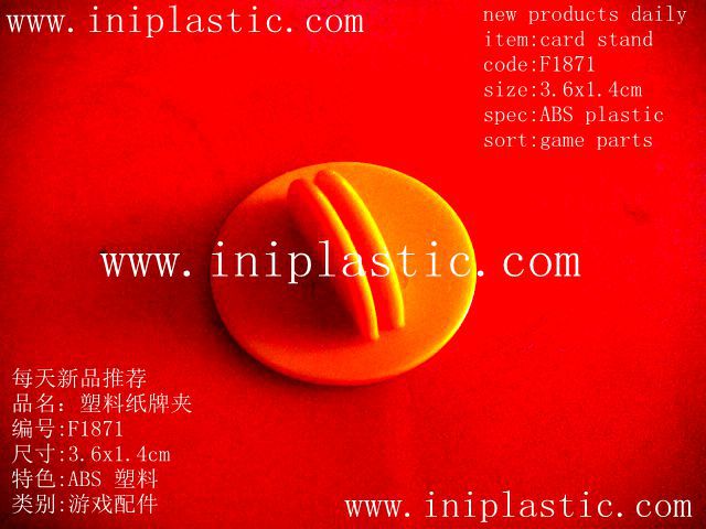 Supply DIY Square Card Holder Plastic Poker Clip Card Clamp Pedestal Bakelite Paper Holder Plastic Card Mount