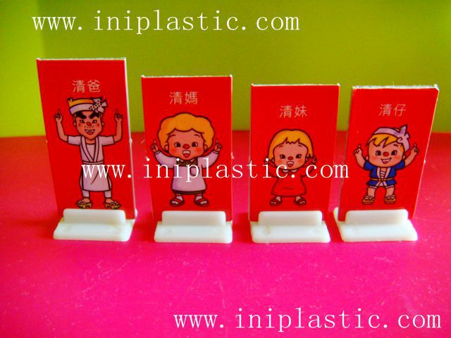Supply DIY Square Card Holder Plastic Poker Clip Card Clamp Pedestal Bakelite Paper Holder Plastic Card Mount