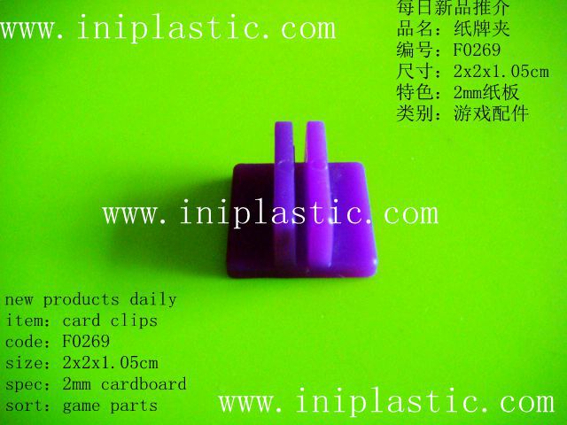 Supply DIY Square Card Holder Plastic Poker Clip Card Clamp Pedestal Bakelite Paper Holder Plastic Card Mount