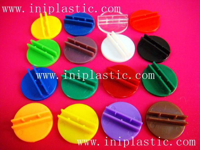 Supply DIY Square Card Holder Plastic Poker Clip Card Clamp Pedestal Bakelite Paper Holder Plastic Card Mount