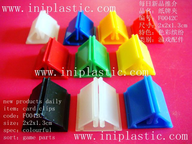 Supply DIY Square Card Holder Plastic Poker Clip Card Clamp Pedestal Bakelite Paper Holder Plastic Card Mount