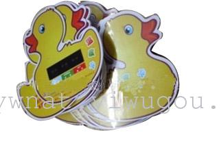 Bath thermometer small duck liquid crystal thermometer