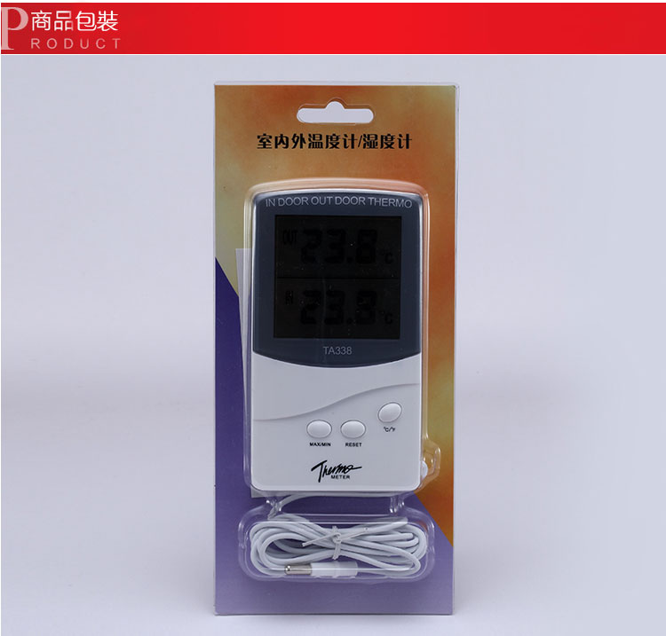 TA-338 electronic digital dry thermometer external temperature sensor high precision temperature 