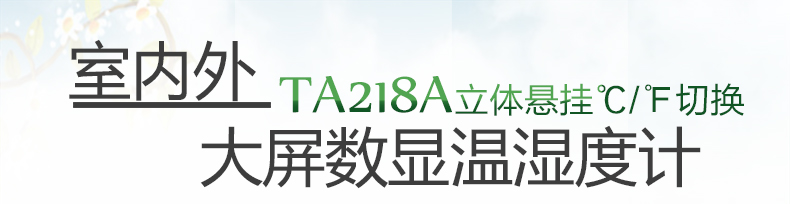 TA-218A electronic digital dry thermometer external temperature sensor high precision temperature 