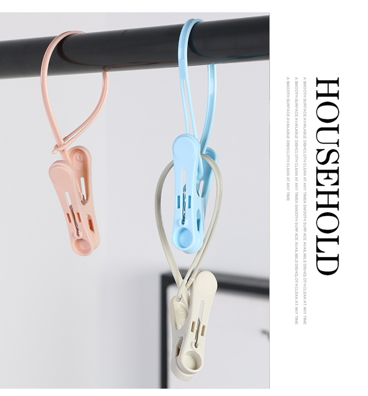 The factory supplies multifunctional sock towel clip windproof clip portable durable goods plastic clip wholesale The factory supplies multifunctional sock towel clip windproof clip portable durable goods plastic clip wholesale