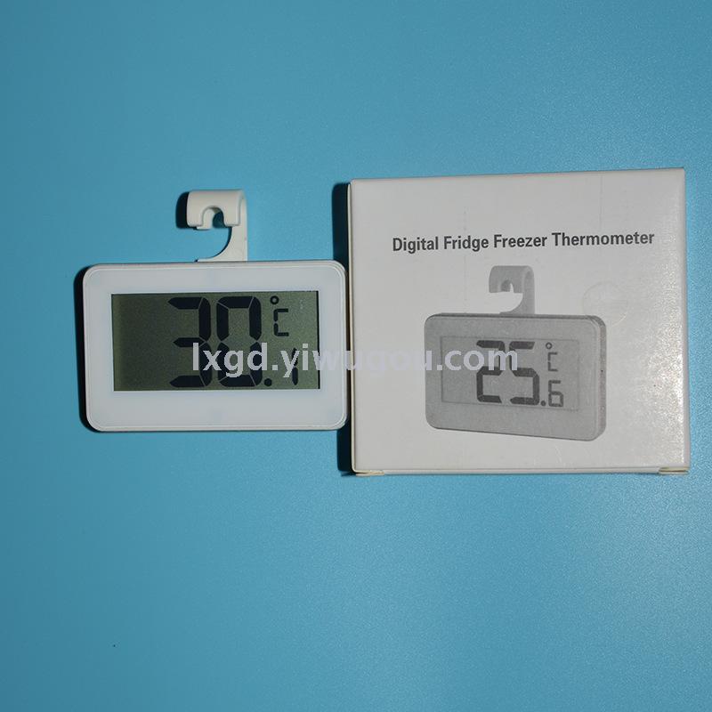 ST-5 Large Screen Digital Display Refrigerator Freezer Thermometer High Precision Waterproof Electronic Temperature Magnetic Frost Alarm Suspension