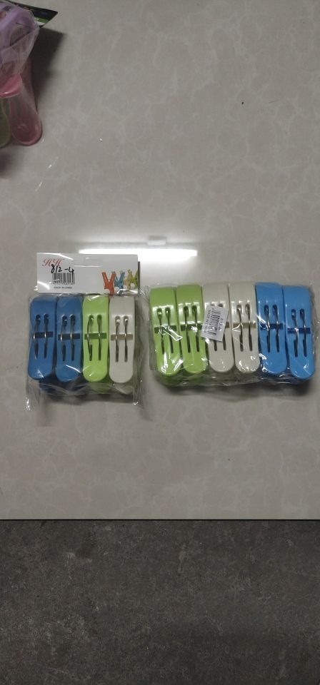 Commodity Quilt Plastic Clip Multifunction Windproof Clip Drying Rack Skidproof Accessories Clothespin Trouser Press
