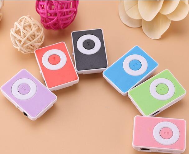 Planar circle key clip without screen clip MP3 plastic clip MP3