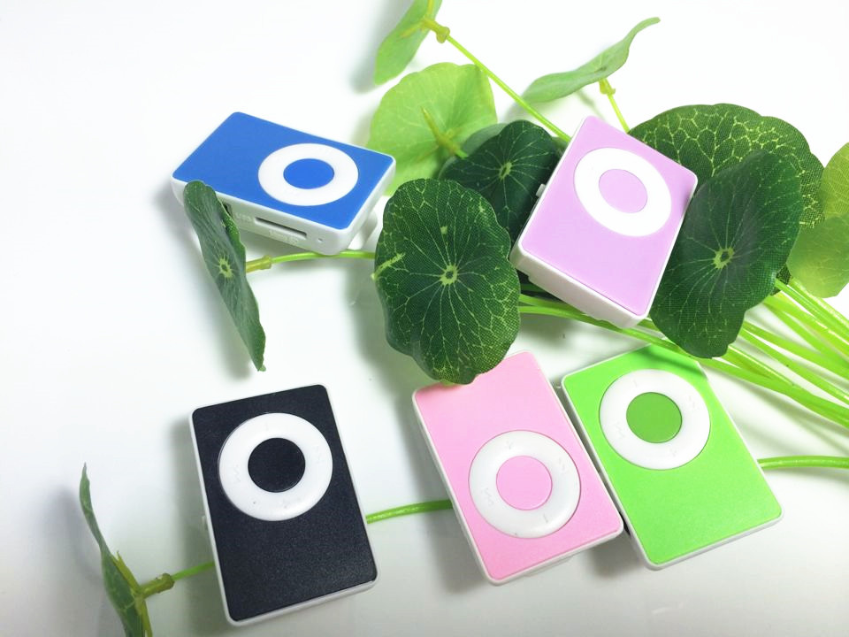 Planar circle key clip without screen clip MP3 plastic clip MP3 Planar circle key clip without screen clip MP3 plastic clip MP3