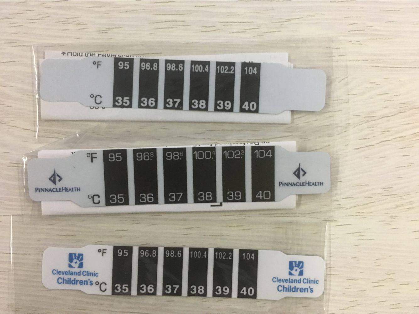 LCD Forehead Thermometer StripSticker Digital Strip Body Temperature Children Thermometer