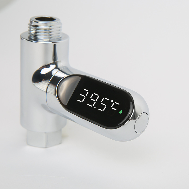 Zhiwen Passive Led Water Thermometer Electronic Faucet Baby Bath Bath Creative Shower Thermometer
