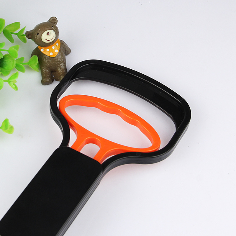 Supply Medium Pet Dog Pooper Scooper Teddy Golden Retriever Poop Clamp Stool Plastic Clip Featured Pooper Scooper