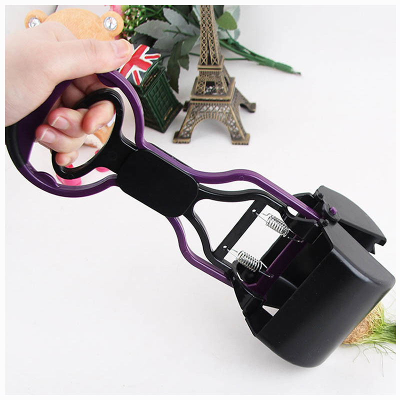 Dog Pooper Scooper Dog Long Handle Pooper Scooper Teddy Golden Retriever Poop Clamp Stool Plastic Clip Pet Daily Necessities
