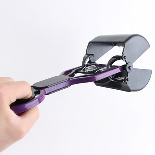 Dog Pooper Scooper Dog Long Handle Pooper Scooper Teddy Golden Retriever Poop Clamp Stool Plastic Clip Pet Daily Necessities