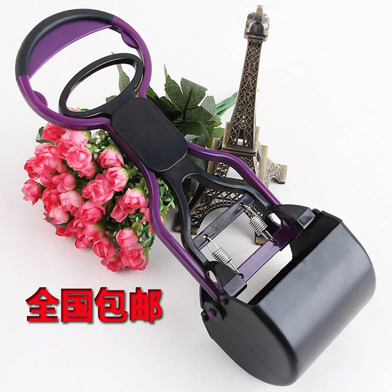 Dog Pooper Scooper Dog Long Handle Pooper Scooper Teddy Golden Retriever Poop Clamp Stool Plastic Clip Pet Daily Necessities